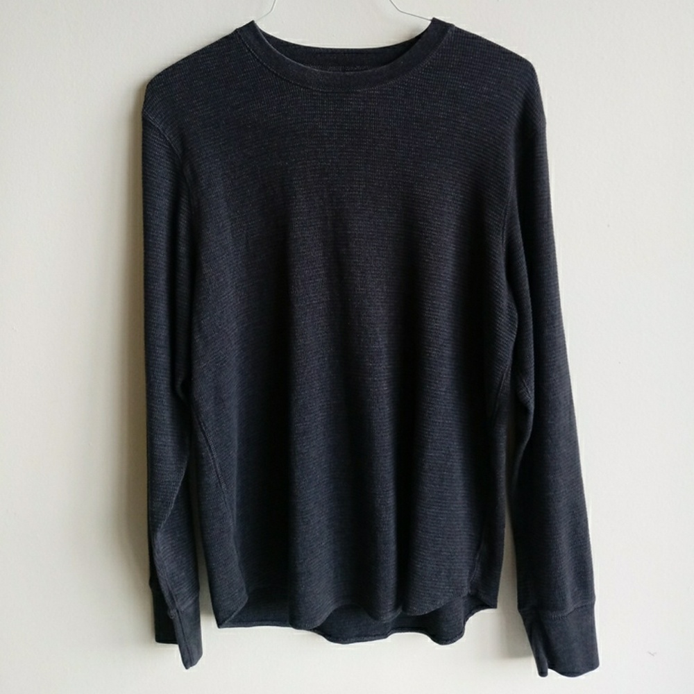 Dark Grey Long Sleeve Thermal